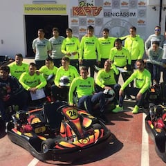 La UEFA se presenta en los karts para un control de dopaje