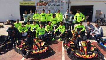 La UEFA se presenta en los karts para un control de dopaje