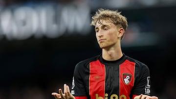 Huijsen sufre con el City