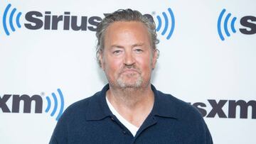 NEW YORK, NEW YORK - NOVEMBER 01: Matthew Perry visits SiriusXM Studios on November 01, 2022 in New York City. (Photo by Santiago Felipe/Getty Images)