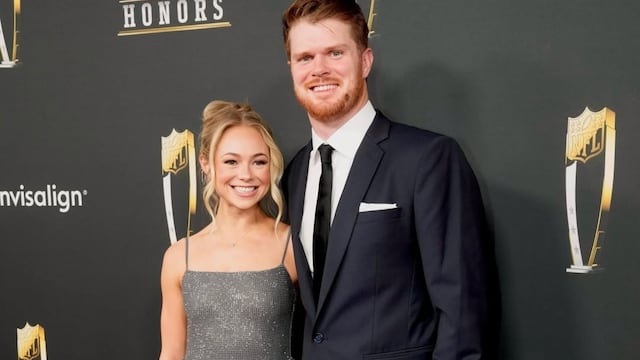 With Seattle favored to win the Super Bowl, fans may see plenty of the Darnold’s longtime partner during the postseason spotlight.