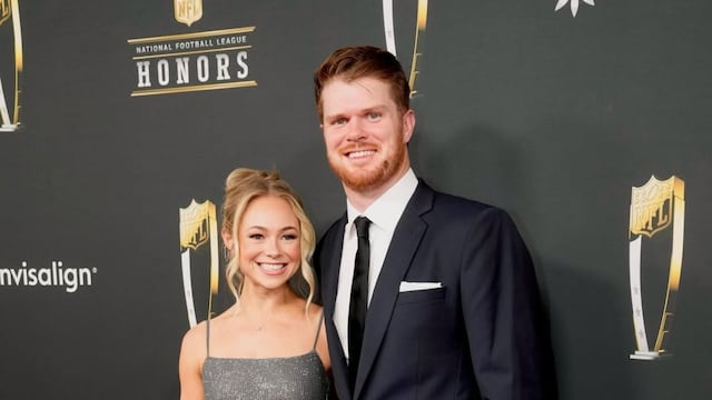 With Seattle favored to win the Super Bowl, fans may see plenty of the Darnold’s longtime partner during the postseason spotlight.