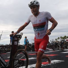 Gómez Noya fue 11º en Hawái: ganó un Lange sobrehumano