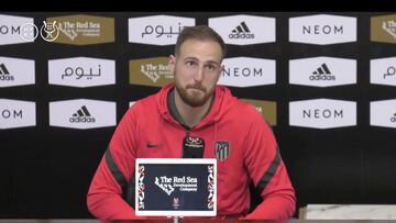 Oblak: "Seguramente es el momento más difícil; tenemos que mejorar la concentración"