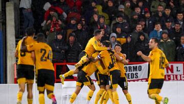 Raúl Jiménez anota su primer gol de 2023 en el Wolves vs. Nottingham Forest