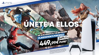Sony anuncia una rebaja de 100 euros en PS5 por tiempo limitado
