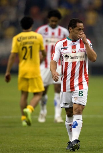 El histórico del Club América estuvo en el plantel Necaxa que se despidió de la Liga MX en el Clausura 2009.