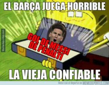 Los memes más divertidos del mal partido del Barcelona ante el Leganés
