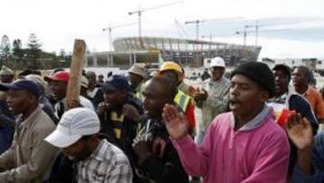 La huelga de transportes amenaza el Mundial