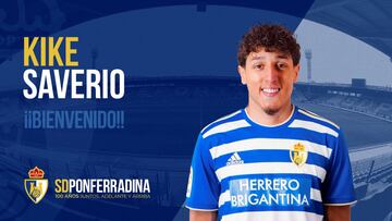 El extremo Kike Saverio, nueva incorporación de la Ponferradina