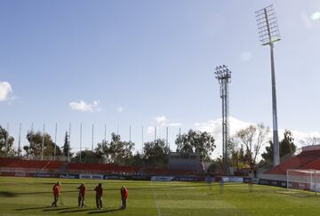 Así queda el Cerro del Espino de Atlético y Rayo Majadahonda