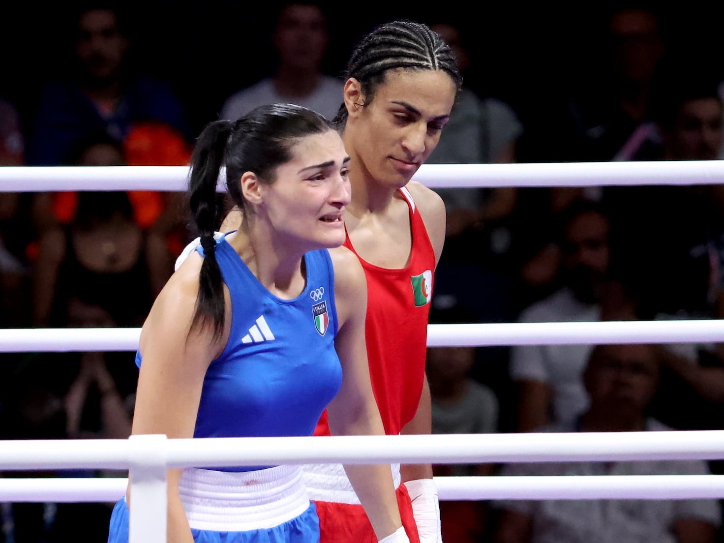 Nueva polémica con la boxeadora intersexual, su rival se retira a los 46′':  “Jamás sentí un puñetazo así” - AS.com