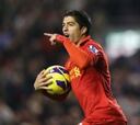 Luis Suárez y Jose Enrique evitan la derrota del Liverpool