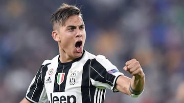 El jugador argentino de Juventus Paulo Dybala.