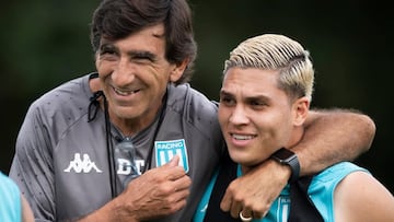 Juan Fernando Quintero es reconocido por el técnico de Racing.