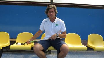 Pablo Usoz, con los colores del Club de Campo.