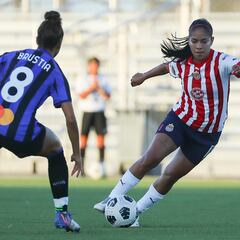 Chivas Femenil empató con Inter de Milán en partido amistoso