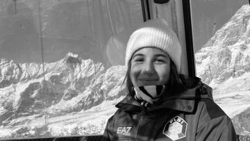 La esquiadora italiana Matilde Lorenzi