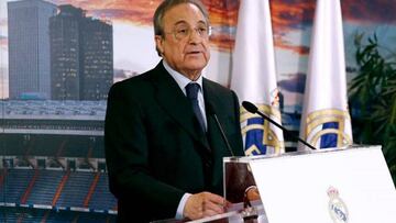 Florentino replica a Piqué: "Nos respetan por los valores"