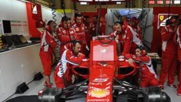 <b>SIN REACCIÓN. </b>En Ferrari no parecen tener clara la forma de solucionar la temporada y su rendimiento ni se acerca a lo esperado.