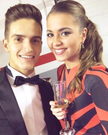 Denis Suárez y Sandra Montoto.
@denissuarezfernandez