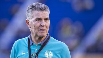Hector Gonzalez Inarritu of America during the 13th round match between America and Tigres UANL  as part of the Liga BBVA MX, Torneo Clausura 2025 at Ciudad de los Deportes Stadium, on March 29, 2025 in Mexico City, Mexico.