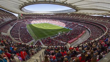 Panorámica del Wanda Metropolitano.
