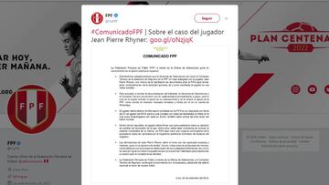 La FPF responde a Rhyner
