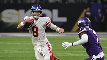 Daniel Jones y los Giants agotan la flor de los Vikings