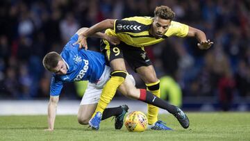 Eduardo Herrera, presente en el primer fracaso del Rangers de Caixinha