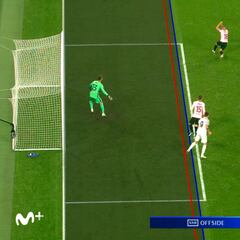 Uno es mala suerte, dos casualidad pero tres es que algo falla: Morata y el fuera de juego...