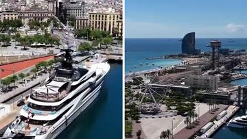 Magic Johnson amarra su yate en Barcelona y todo el mundo alucina: fíjense lo que tiene en la cubierta