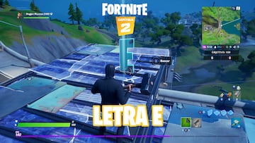 Fortnite Capítulo 2 - Temporada 1 | Desafío de ¡A ello!: busca la "E" escondida en la ¡A ello! pantalla de carga