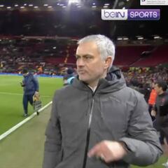El último cabreo de Mourinho: ¿para quién iba este gesto?