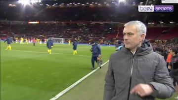 El último cabreo de Mourinho: ¿para quién iba este gesto?