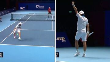 Uno de los mejores 'Willy' vistos en una pista de tenis: ¡increíble!