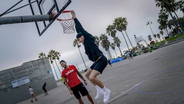 La habilidad de la Selección en pleno Venice Beach