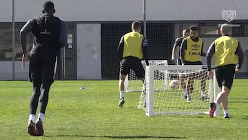 Rayo y Falcao prepara la semifinal ante Real Betis