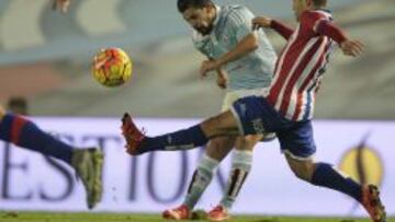 Nolito, triunfador del partido.