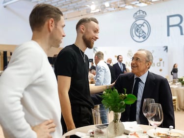 Así fue la comida de Navidad del Real Madrid