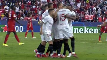 Resumen y goles del Sevilla vs. Salzburgo de la Champions