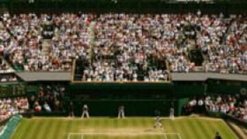 <b>EMPIEZA LA CUENTA ATRÁS. </b>Imagen de la gran final 2007, Federer-Nadal, en la Central de Wimbledon: empieza la cuenta atrás para el gran duelo que todos quieren ver.
