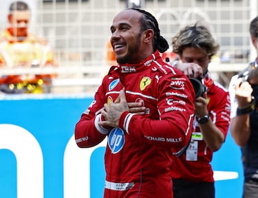 Hamilton dispara a Ferrari