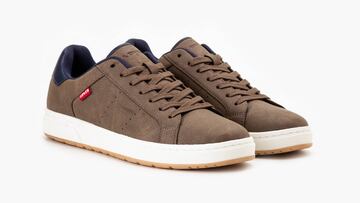 Zapatillas Levi's Piper de color marrón para hombre