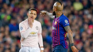 Rivales de los jugadores chilenos en la Champions League