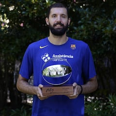 Nikola Mirotic, elegido MVP de la temporada en la Liga Endesa