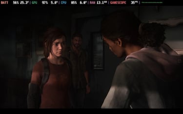The Last of Us: Part 1 on Steam Deck, it runs and does it very well