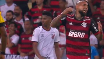 ¡Era un golazo!: el zurdazo de Vidal que casi lo convierte en héroe