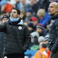 La llegada de Arteta al Arsenal, otro varapalo para Guardiola