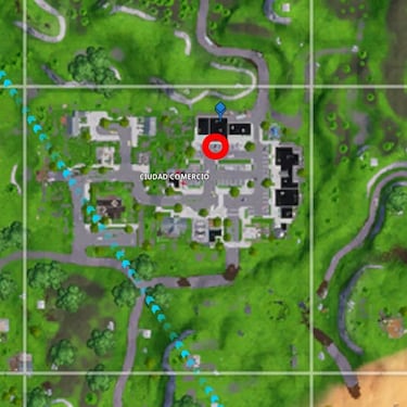 Desafío de Fortnite - Busca las letras O, S, M y N